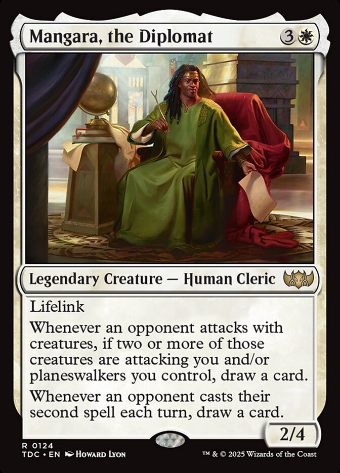 Mangara, o Diplomata / Mangara, the Diplomat - Magic: The Gathering - MoxLand