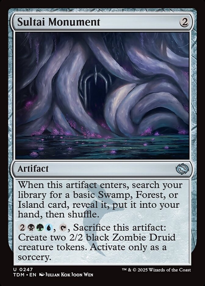 Monumento Sultai / Sultai Monument - Magic: The Gathering - MoxLand