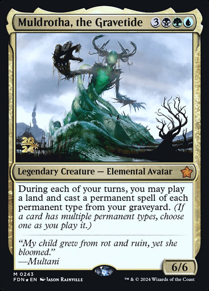 Muldrotha, a Maré Tumular / Muldrotha, the Gravetide - Magic: The Gathering - MoxLand