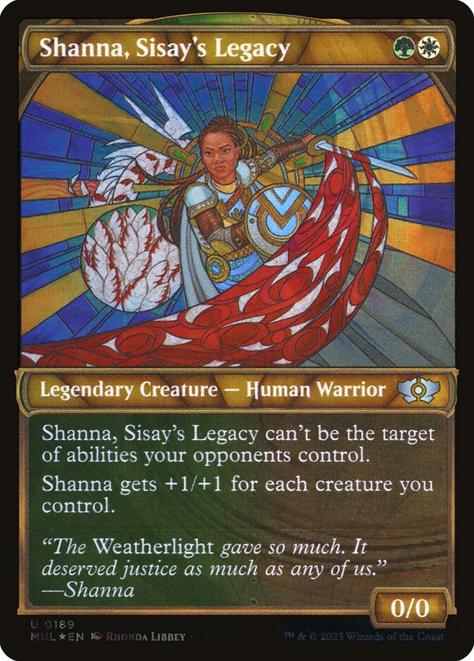 Shanna, Legado de Sisay / Shanna, Sisay's Legacy - Magic: The Gathering - MoxLand