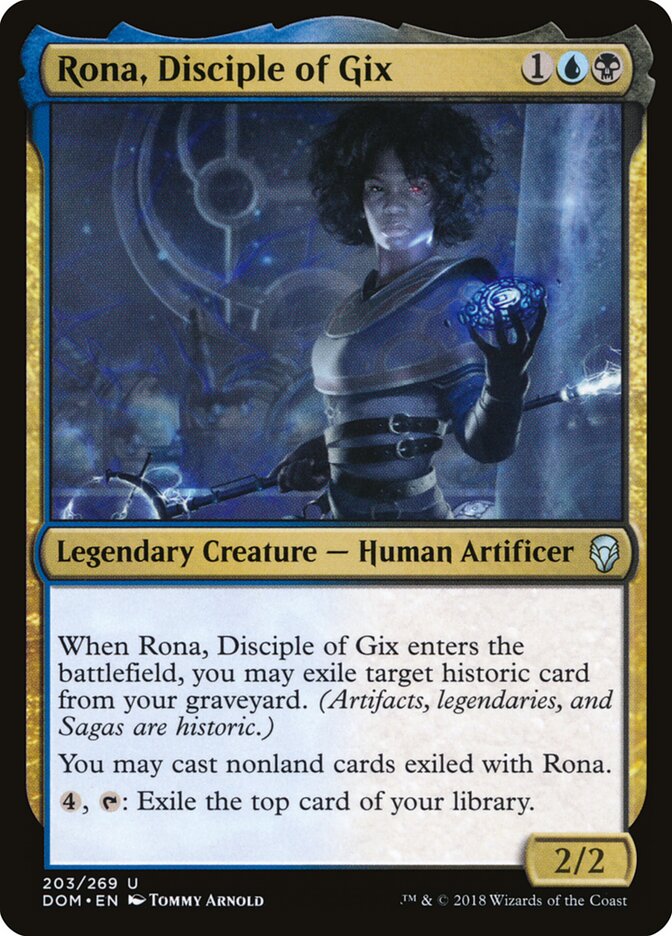 Rona, Discípula de Gix / Rona, Disciple of Gix - Magic: The Gathering - MoxLand