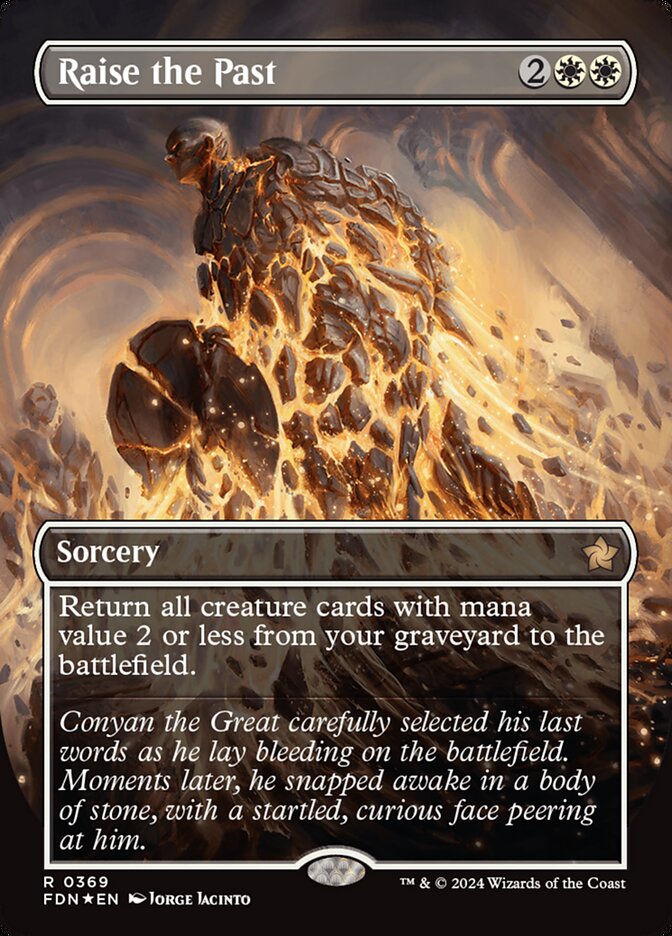 Ressuscitar o Passado / Raise the Past - Magic: The Gathering - MoxLand
