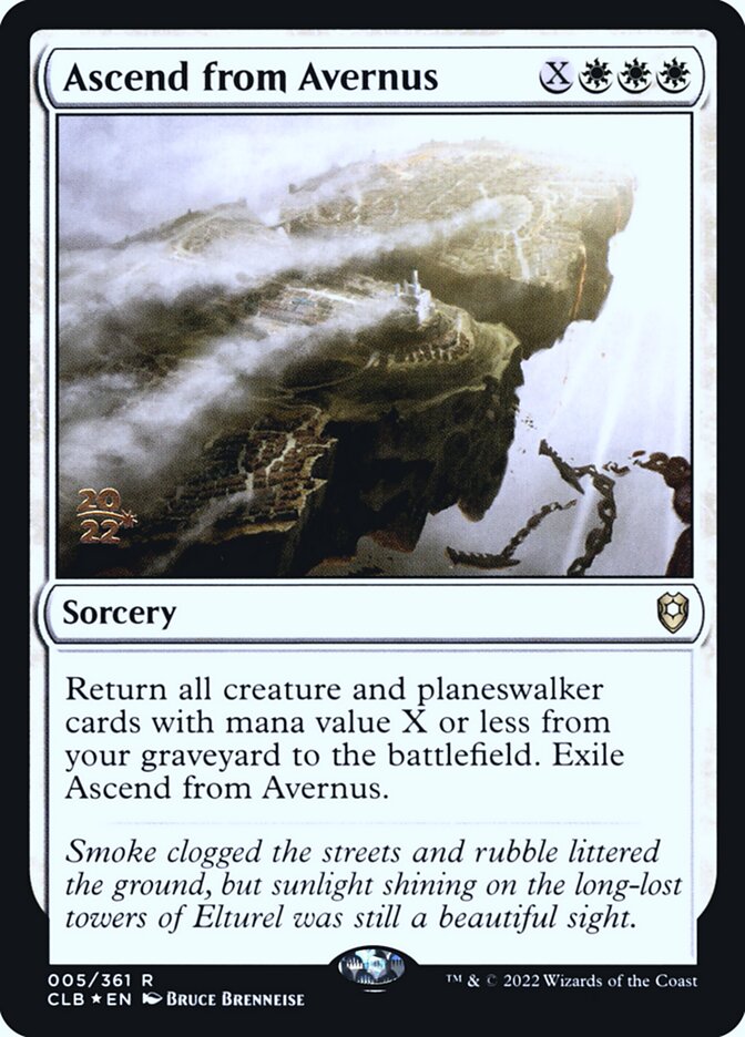 Ascensão do Avernus / Ascend from Avernus - Magic: The Gathering - MoxLand