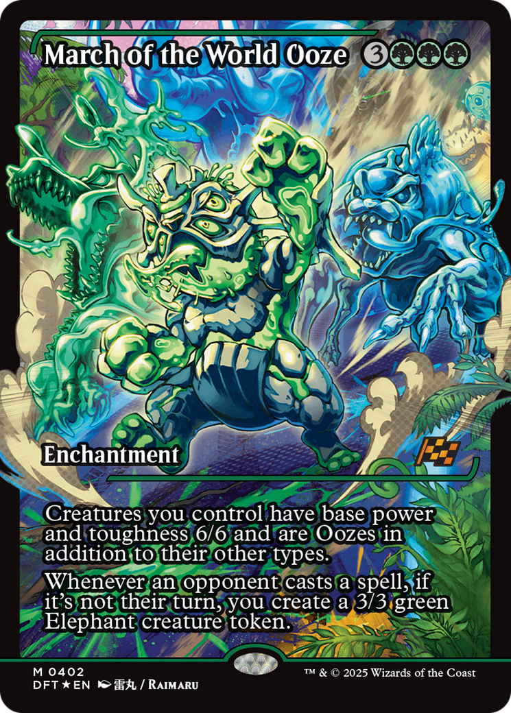 Marcha do Lodo Mundial / March of the World Ooze - Magic: The Gathering - MoxLand