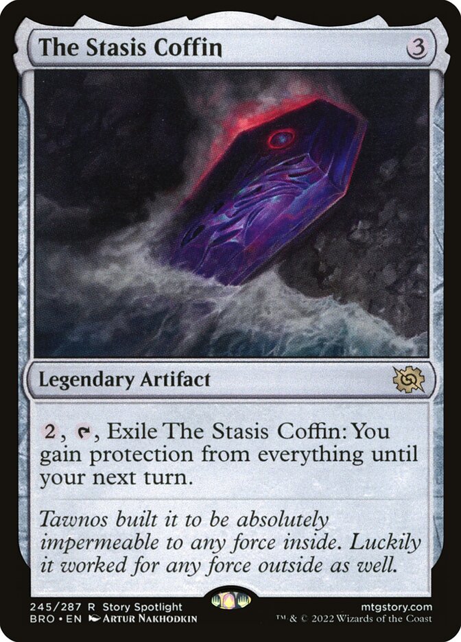 O Caixão de Estase / The Stasis Coffin - Magic: The Gathering - MoxLand