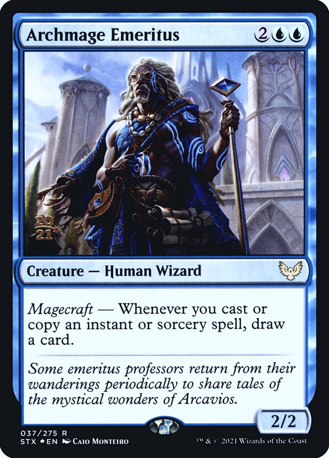 Arquimago Emérito / Archmage Emeritus - Magic: The Gathering - MoxLand