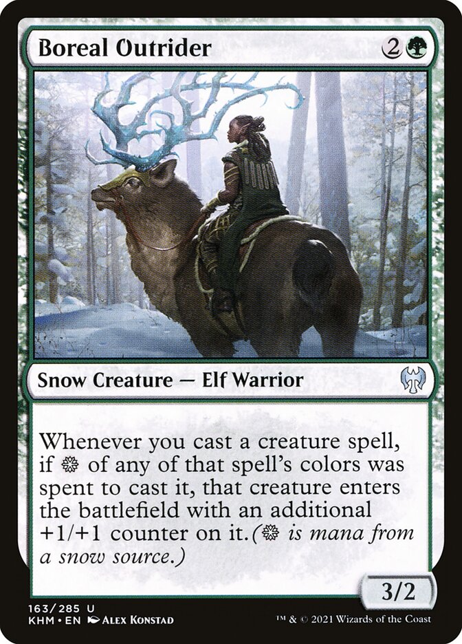 Vanguardeira Boreal / Boreal Outrider - Magic: The Gathering - MoxLand