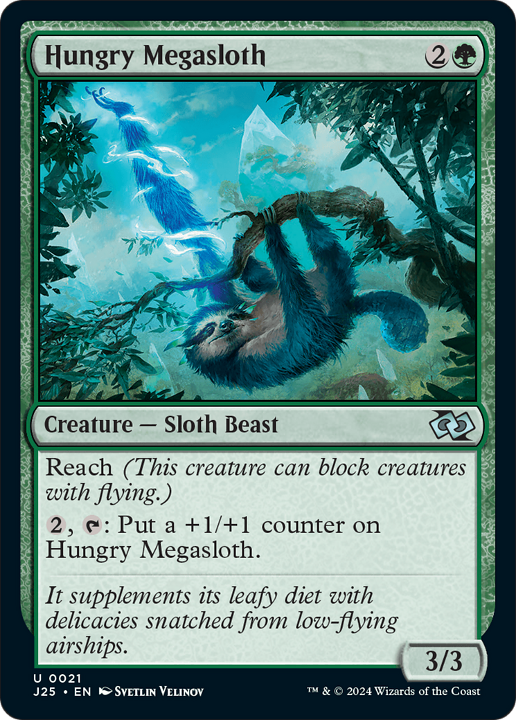 Hungry Megasloth - Magic: The Gathering - MoxLand