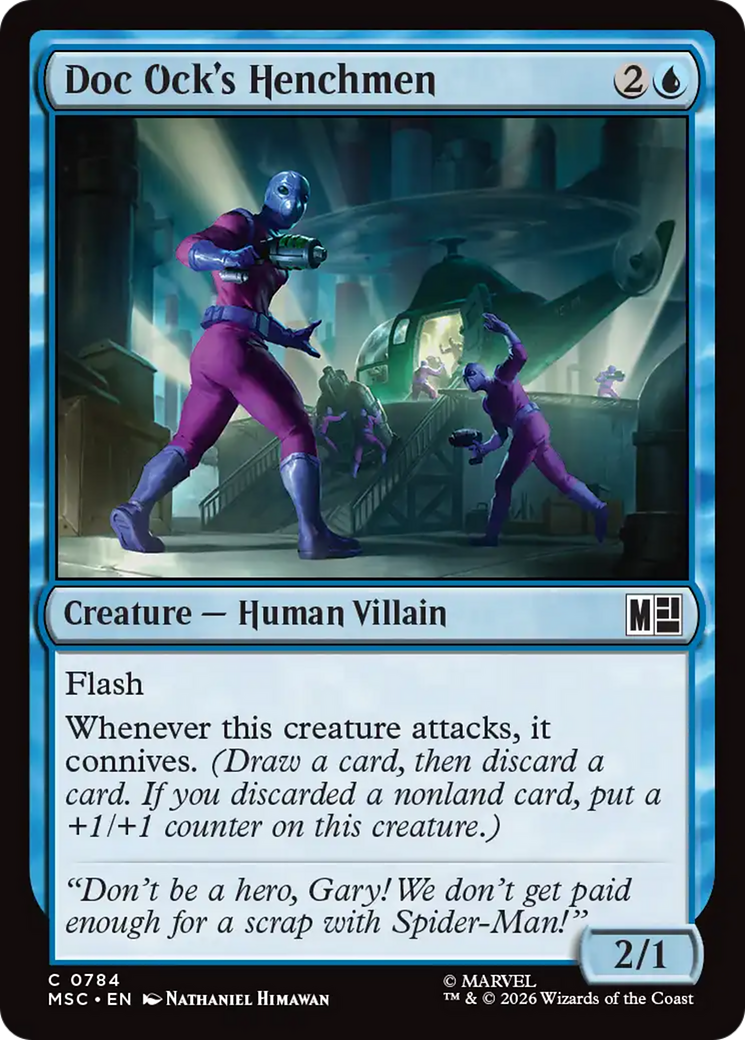 Doc Ock's Henchmen - Magic: The Gathering - MoxLand