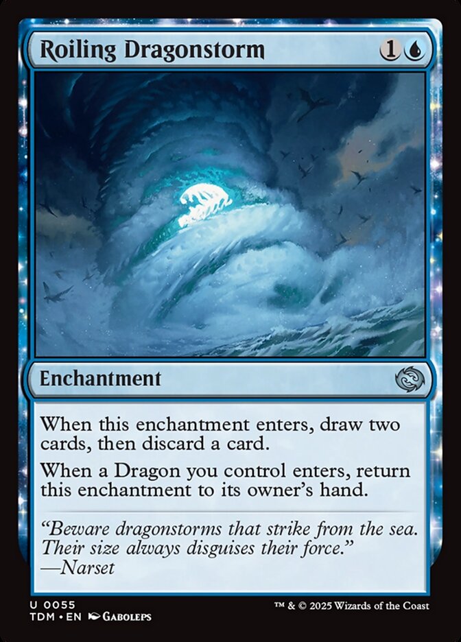 Tempestade de Dragões Turbilhonante / Roiling Dragonstorm - Magic: The Gathering - MoxLand