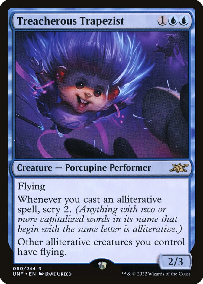Treacherous Trapezist - Magic: The Gathering - MoxLand