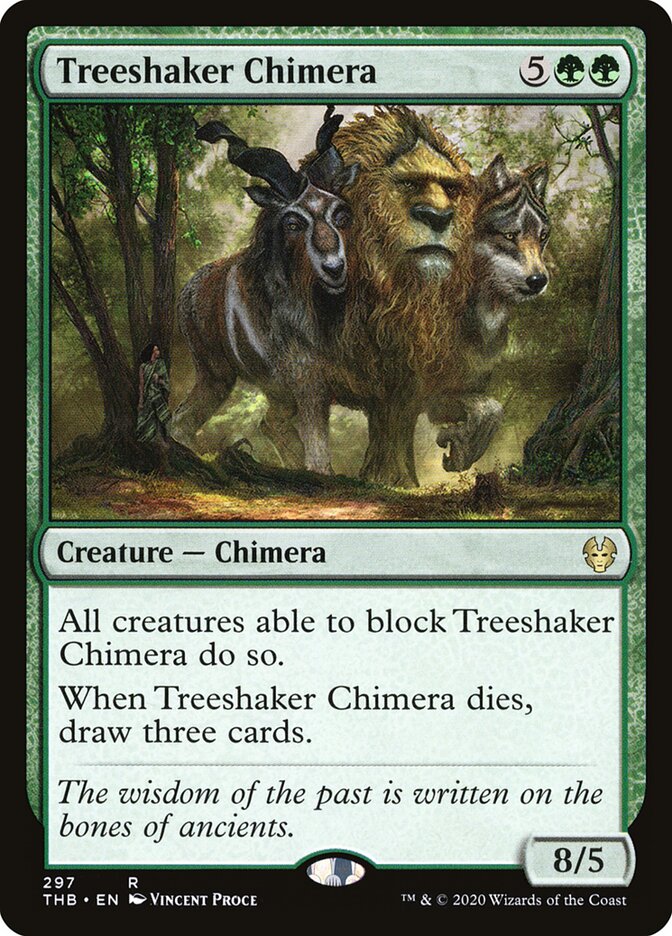 Quimera Farfalhante / Treeshaker Chimera - Magic: The Gathering - MoxLand