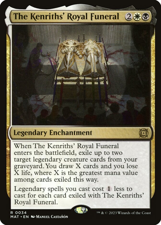 O Funeral Régio dos Kenriths / The Kenriths' Royal Funeral - Magic: The Gathering - MoxLand