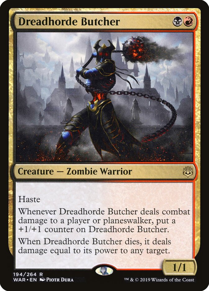 Carniceiro da Horda Medonha / Dreadhorde Butcher - Magic: The Gathering - MoxLand
