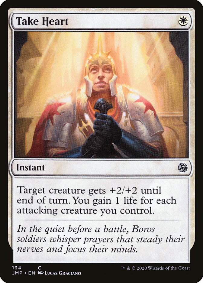 Tomar Coragem / Take Heart - Magic: The Gathering - MoxLand