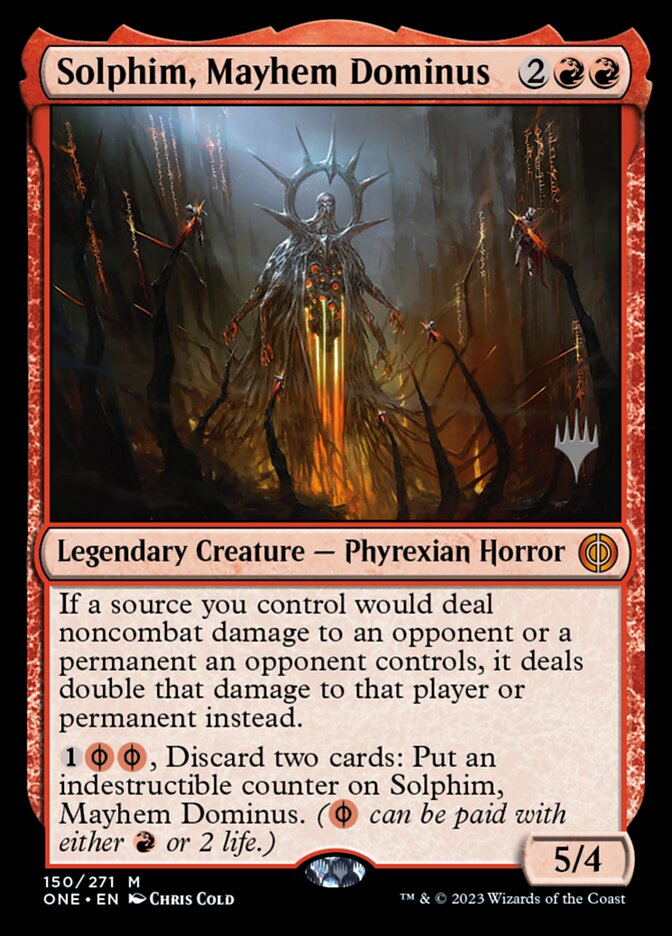 Solphim, Domina do Pandemônio / Solphim, Mayhem Dominus - Magic: The Gathering - MoxLand