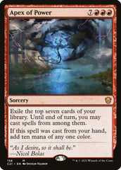 Ápice do Poder / Apex of Power - Magic: The Gathering - MoxLand