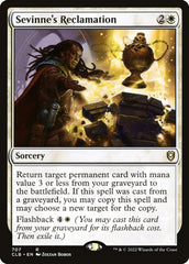 Reivindicação de Sevinne / Sevinne's Reclamation - Magic: The Gathering - MoxLand