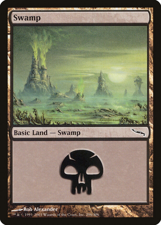Pântano / Swamp - Magic: The Gathering - MoxLand