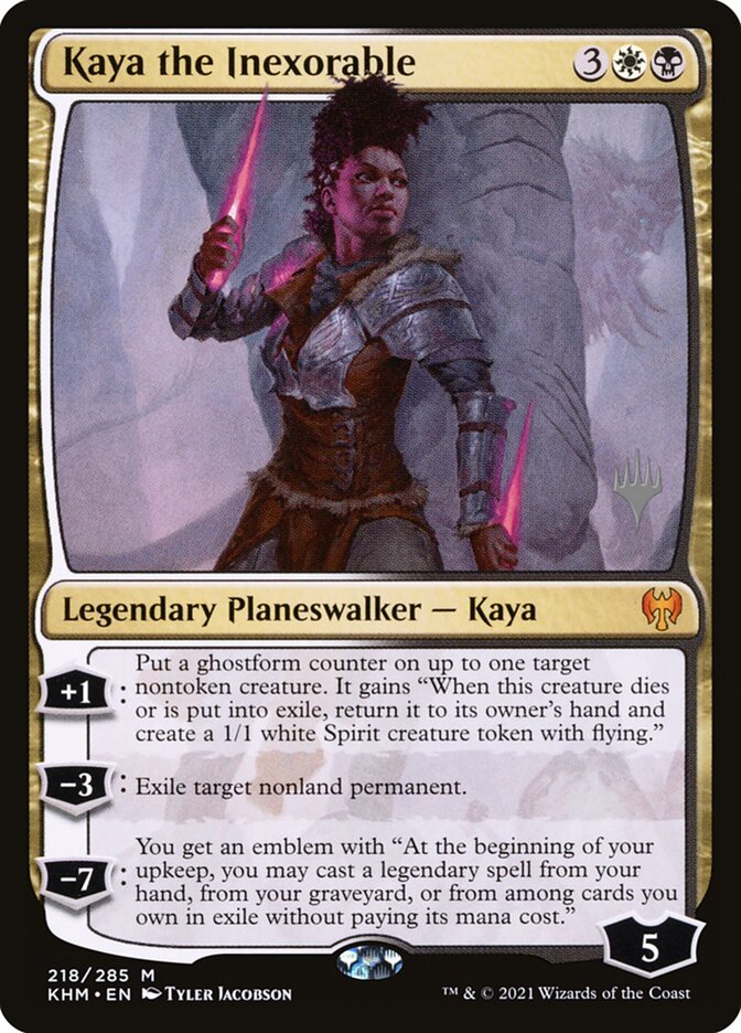 Kaya, a Inexorável / Kaya the Inexorable - Magic: The Gathering - MoxLand