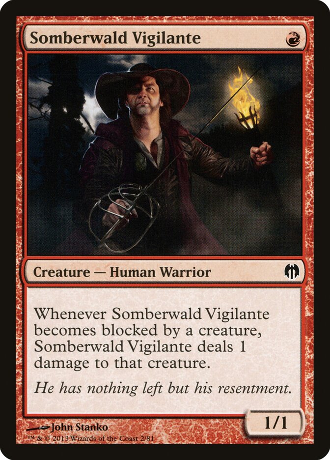 Justiceiro de Somberwald / Somberwald Vigilante - Magic: The Gathering - MoxLand