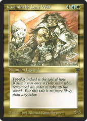 Kasimir the Lone Wolf / Kasimir the Lone Wolf - Magic: The Gathering - MoxLand