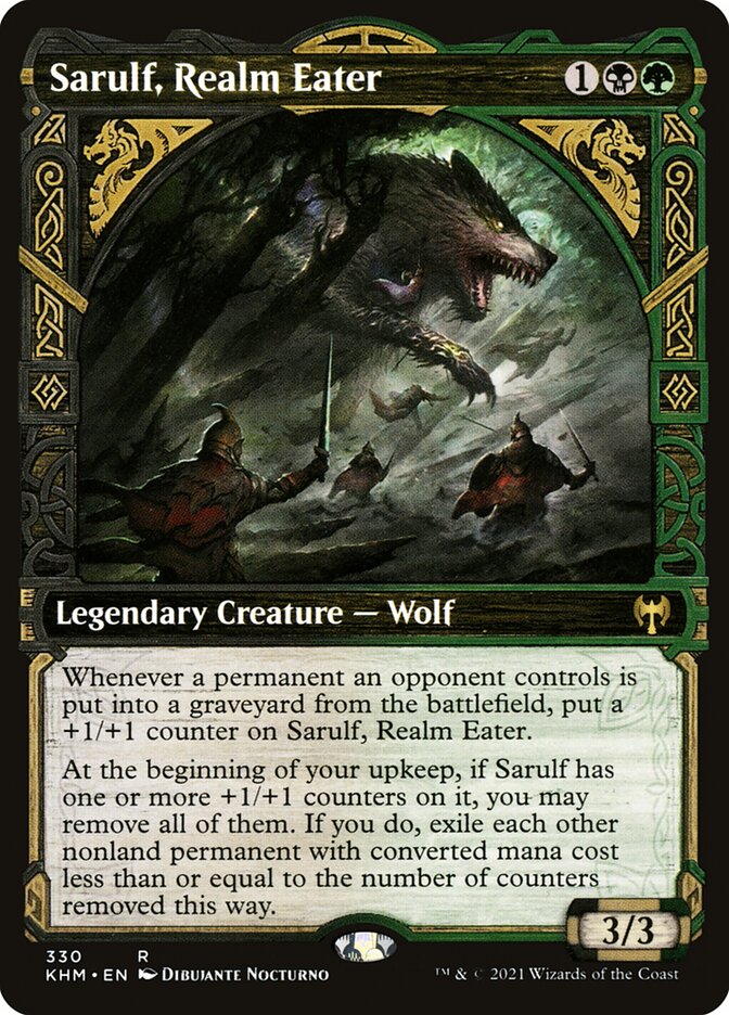Sarulf, Devorador de Reinos / Sarulf, Realm Eater - Magic: The Gathering - MoxLand