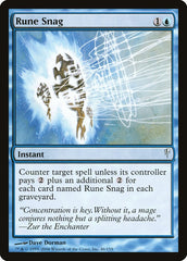 Runa Protuberante / Rune Snag - Magic: The Gathering - MoxLand