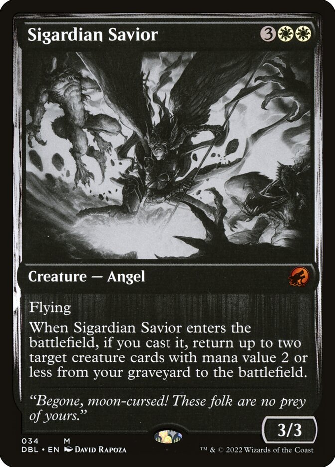 Salvadora Sigardiana / Sigardian Savior - Magic: The Gathering - MoxLand