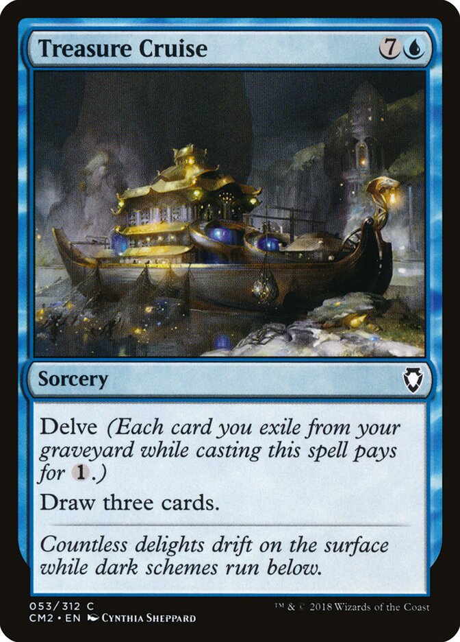 Cruzeiro do Tesouro / Treasure Cruise - Magic: The Gathering - MoxLand