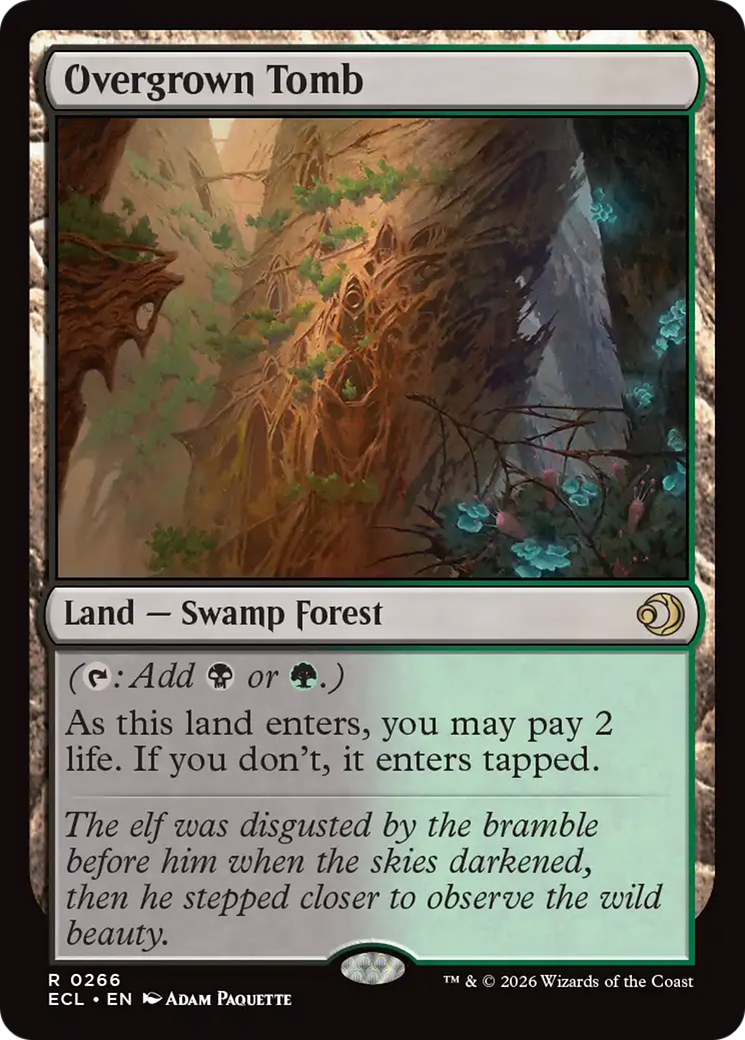 Tumba Abandonada / Overgrown Tomb - Magic: The Gathering - MoxLand