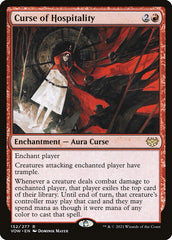 Maldição da Hospitalidade / Curse of Hospitality - Magic: The Gathering - MoxLand