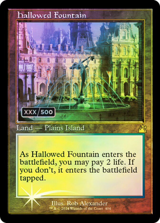 Fonte Santificada / Hallowed Fountain - Magic: The Gathering - MoxLand