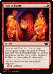Punhos Chamejantes / Fists of Flame - Magic: The Gathering - MoxLand