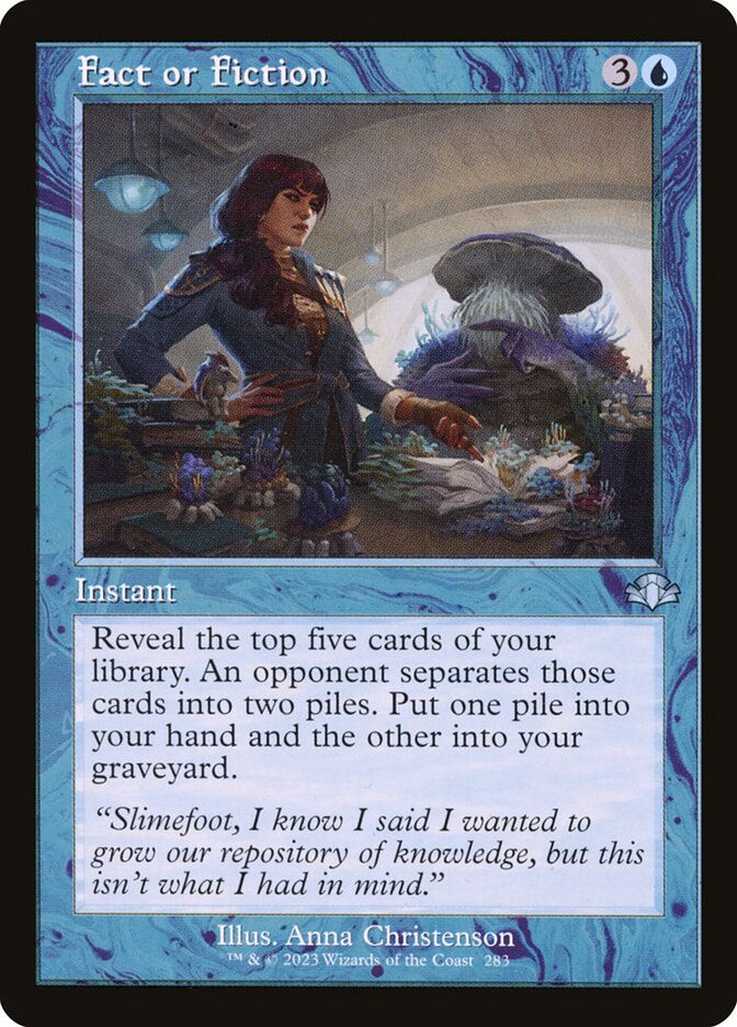 Fato ou Ficção / Fact or Fiction - Magic: The Gathering - MoxLand