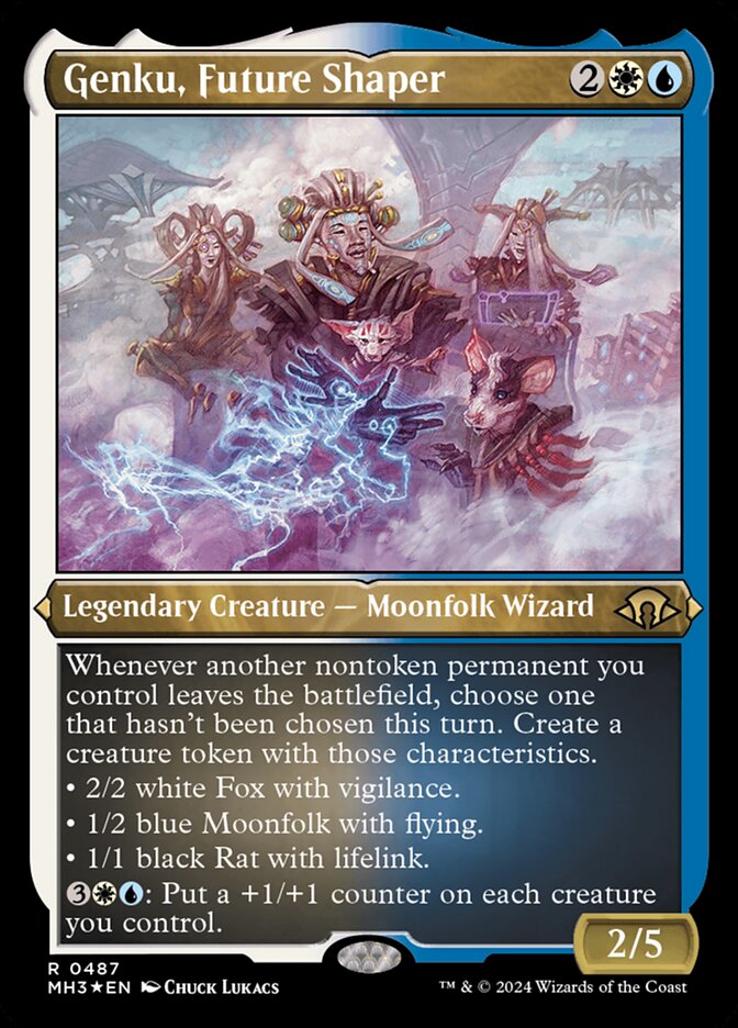 Genku, Moldador do Futuro / Genku, Future Shaper - Magic: The Gathering - MoxLand
