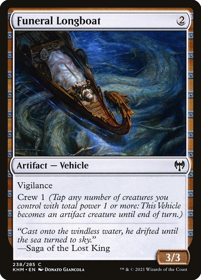 Barco Fúnebre / Funeral Longboat - Magic: The Gathering - MoxLand
