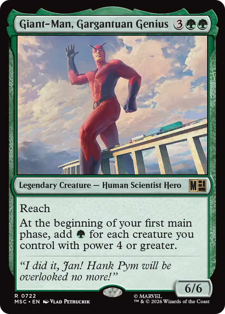 Giant-Man, Gargantuan Genius - Magic: The Gathering - MoxLand