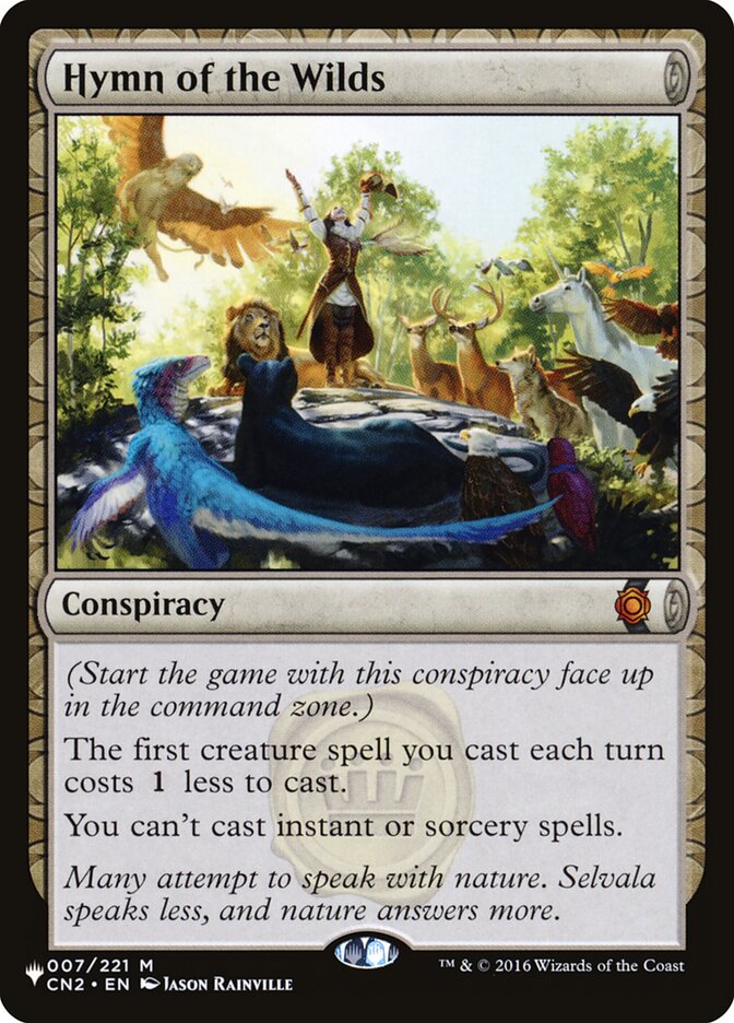Hymn of the Wilds - Magic: The Gathering - MoxLand