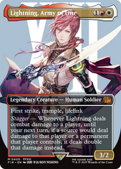 Lightning, Exército de Um / Lightning, Army of One - Magic: The Gathering - MoxLand