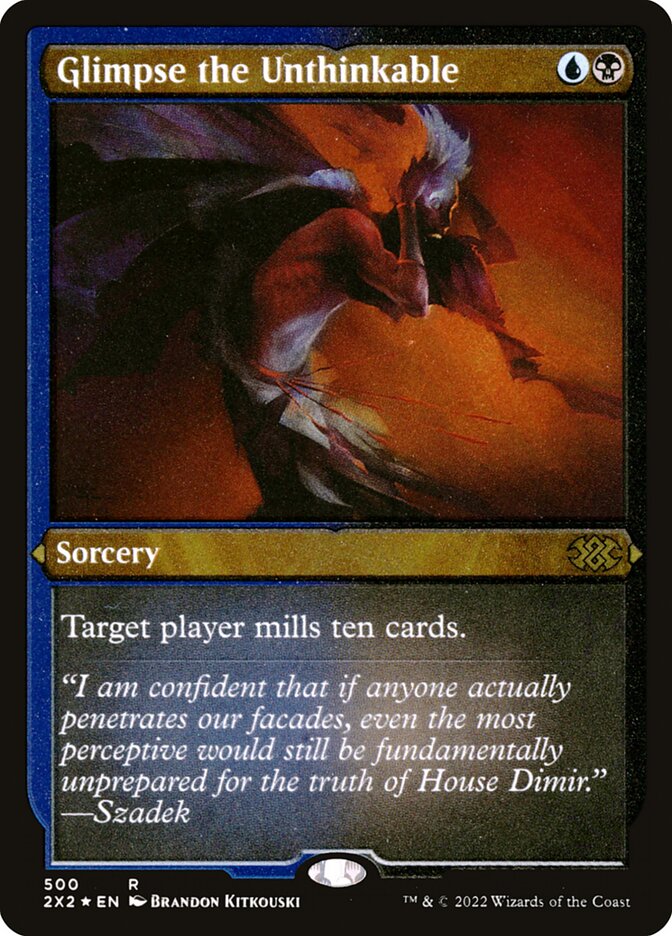 Vislumbre do Inimaginável / Glimpse the Unthinkable - Magic: The Gathering - MoxLand