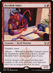 Recepcionista Diabólico / Devilish Valet - Magic: The Gathering - MoxLand