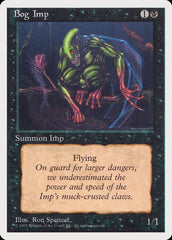 Diabrete do Pântano / Bog Imp - Magic: The Gathering - MoxLand