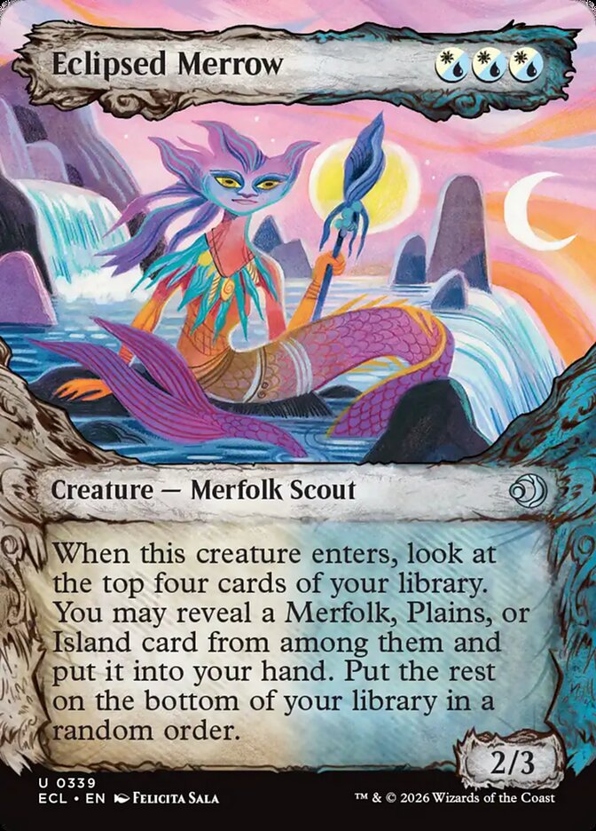 Sirenídea Eclipsada / Eclipsed Merrow - Magic: The Gathering - MoxLand