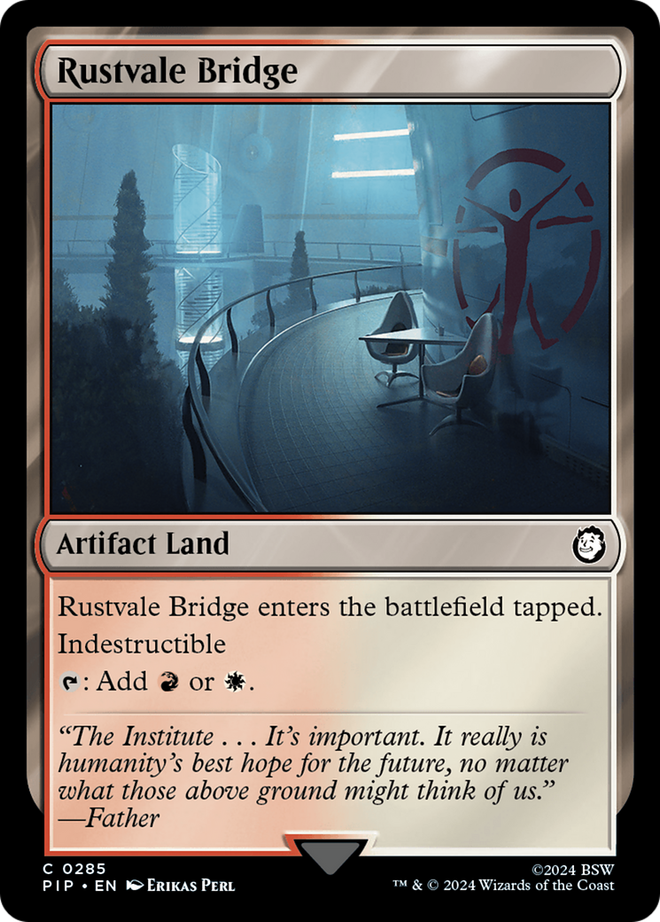 Ponte de Ferrugivale / Rustvale Bridge - Magic: The Gathering - MoxLand