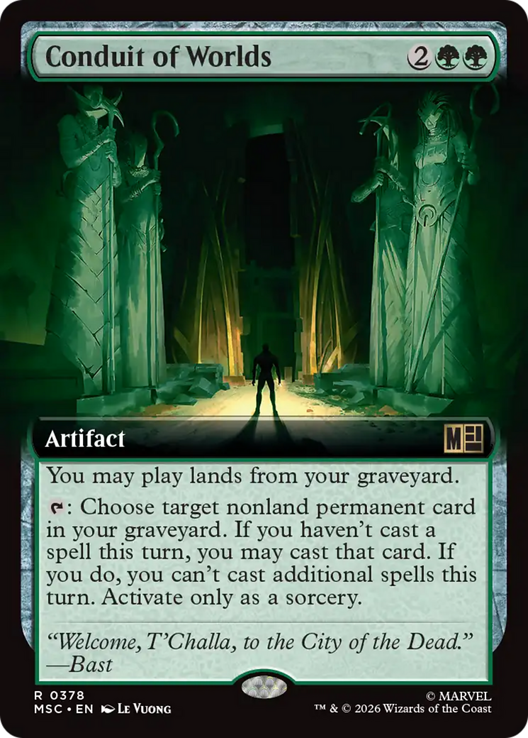 Conduíte dos Mundos / Conduit of Worlds - Magic: The Gathering - MoxLand
