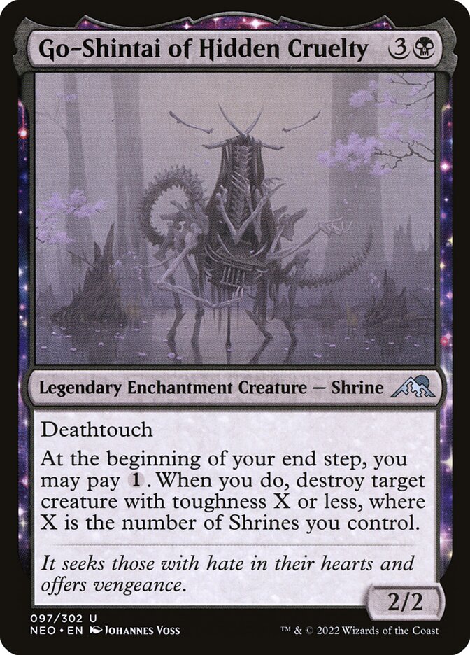 Go-Shintai da Crueldade Oculta / Go-Shintai of Hidden Cruelty - Magic: The Gathering - MoxLand