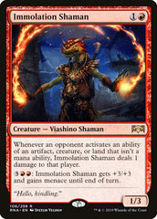 Xamã da Imolação / Immolation Shaman - Magic: The Gathering - MoxLand