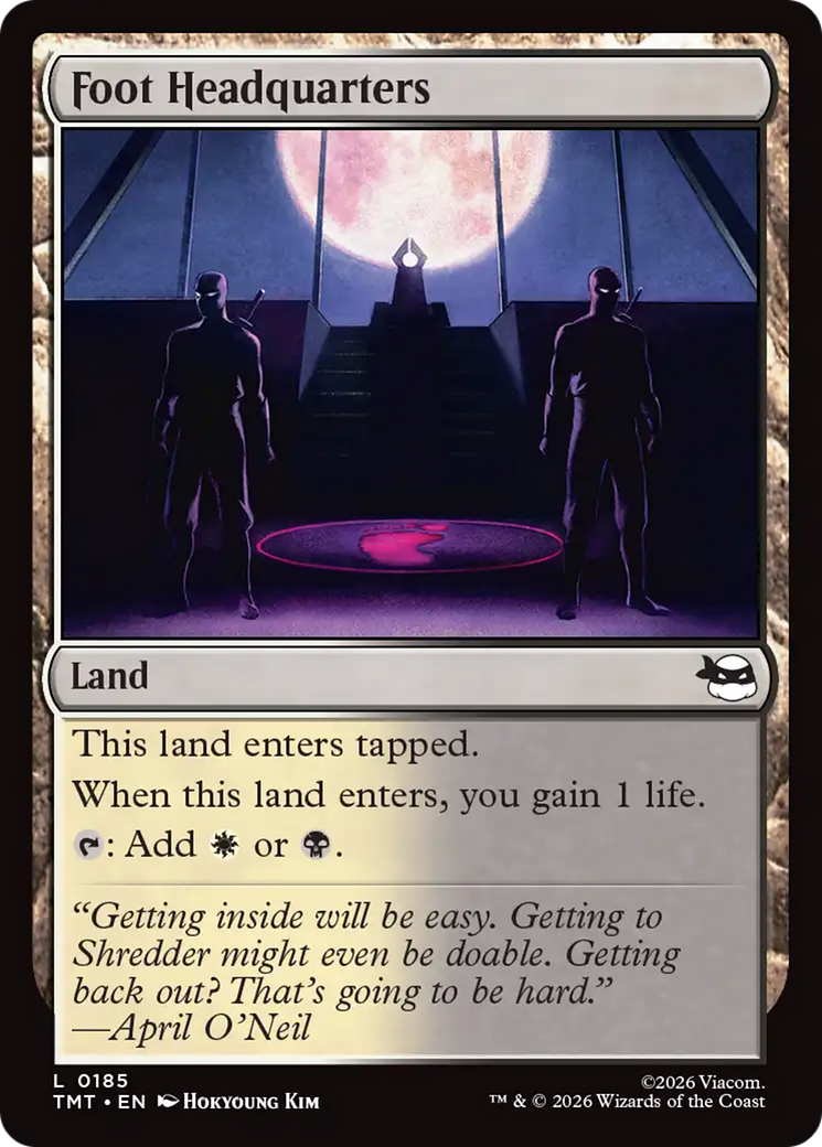 Foot Headquarters - Magic: The Gathering - MoxLand