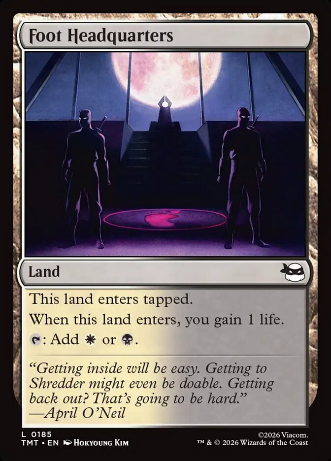 Foot Headquarters - Magic: The Gathering - MoxLand